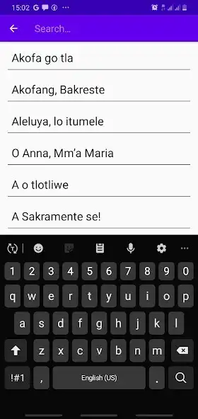 Play Setswana Hymn Book as an online game Setswana Hymn Book with UptoPlay