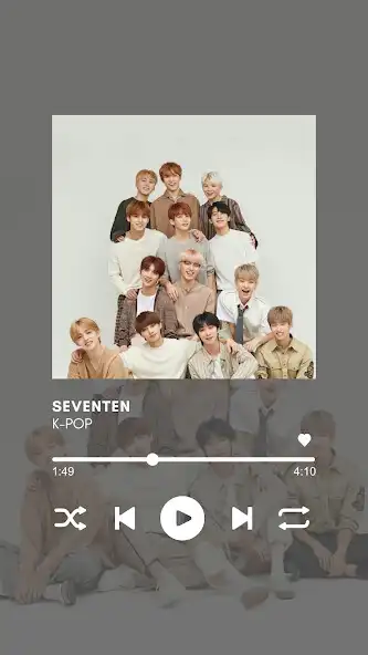 Play SEVENTEN K-POP MP3 Offline  and enjoy SEVENTEN K-POP MP3 Offline with UptoPlay