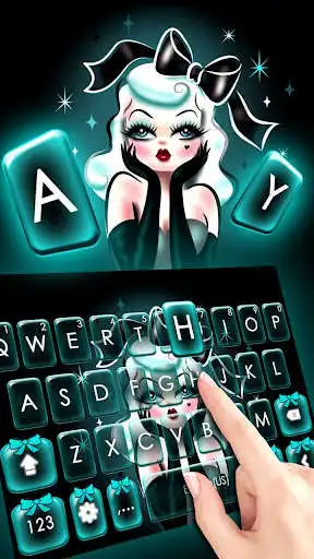 Play Sexy Girl Keyboard Theme as an online game Sexy Girl Keyboard Theme with UptoPlay