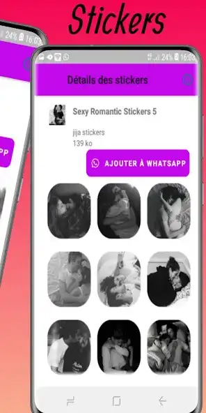 Play Sexy Romantic Stickers - Love as an online game Sexy Romantic Stickers - Love with UptoPlay