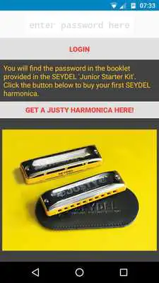 Play SEYDEL - JUSTY for Android - harmonica tutorial