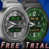 Free play online SF1 Trial Face for WatchMaker APK