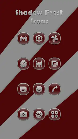 Play Shadow Frost Burgundy Icons  and enjoy Shadow Frost Burgundy Icons with UptoPlay