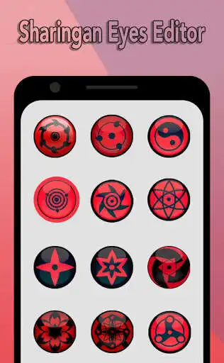 Play Sharingan Eyes Editor - Color Changer  and enjoy Sharingan Eyes Editor - Color Changer with UptoPlay