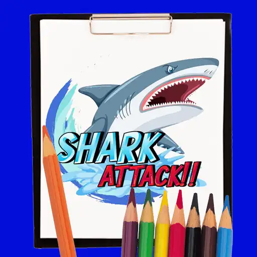 Play Shark Attack Coloring Book APK