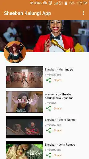 Play APK Sheebah Karungi Music - Uganda Music Queen  and enjoy Sheebah Karungi Music - Uganda Music Queen with UptoPlay com.cresteddevelopers.sheebah