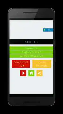 Play SHIFTER: Rhombus Shapes Rain