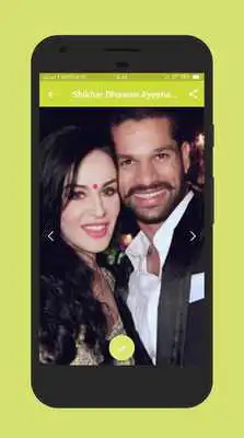 Play Shikhar Dhawan Ayesha WallPaper