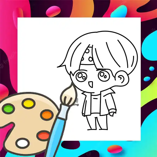 Play Shimeji Coloring BTS Art APK