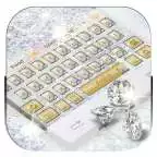 Free play online Shine diamond silver keyboard  APK