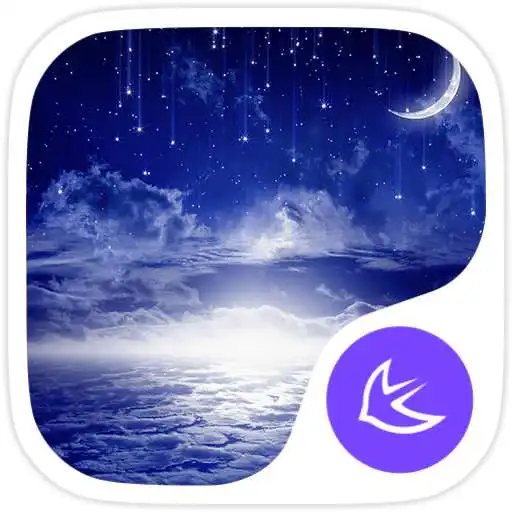 Run free android online Shining moon theme APK