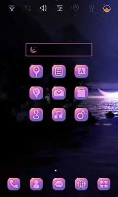 Play Shining Violet Icon Pack