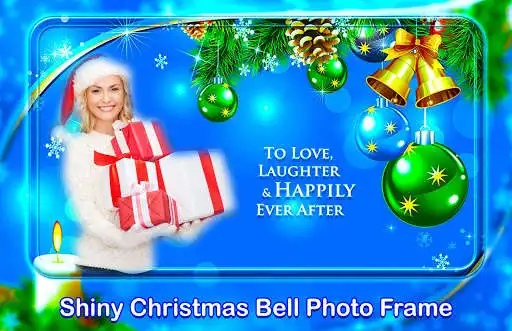 Play Shiny Christmas Bell Photo Frames - Merry Xmas  and enjoy Shiny Christmas Bell Photo Frames - Merry Xmas with UptoPlay