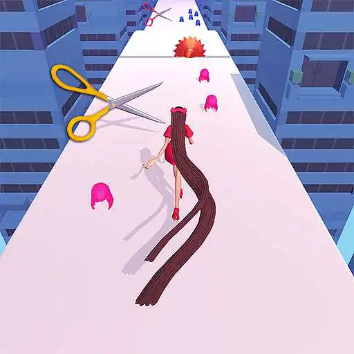 Play Shiny Hair Body Rush 3D  - Rich Shoe Run Challenge APK