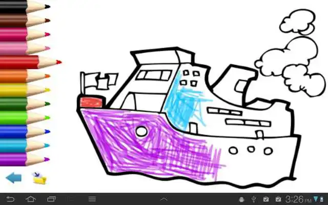 Play Ships Coloring Book