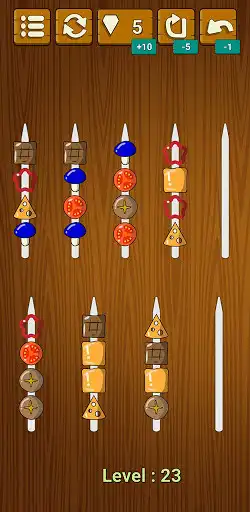 Play shish kebab sort  and enjoy shish kebab sort with UptoPlay