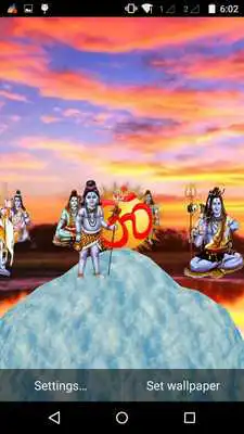 Play Shiva 3D Live Wallpaper