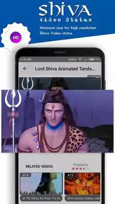 Play Shiva Video Status, Mahadev Wallpaper  Status