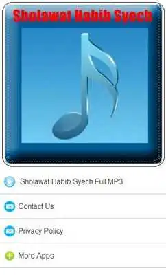 Play Sholawat Habib Syech Full MP3