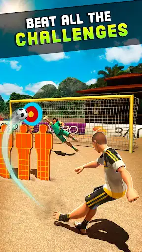 Play Shoot Goal - Beach Soccer Game  and enjoy Shoot Goal - Beach Soccer Game with UptoPlay