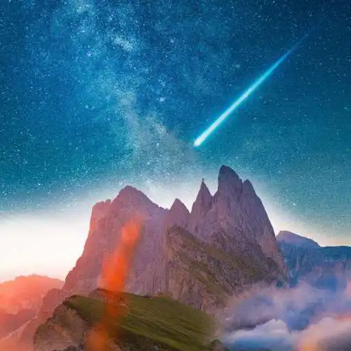 Play Shooting Stars Wallpaper 4K APK