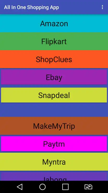 Play Shopping Apps India-  **All In One Shopping App**