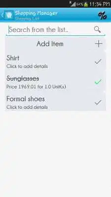 Play Shopping List Manager