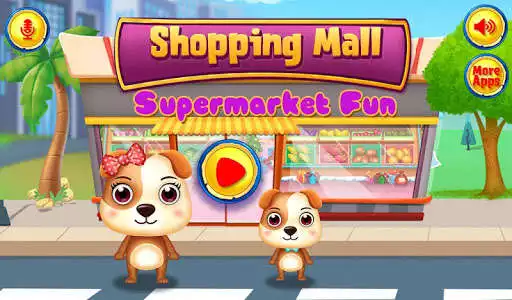 Play Shopping Mall Supermarket Fun - Games for Kids  and enjoy Shopping Mall Supermarket Fun - Games for Kids with UptoPlay