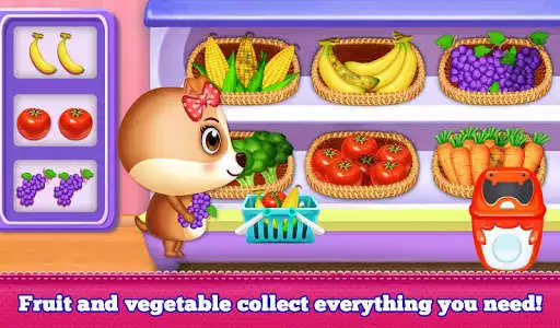 Play Shopping Mall Supermarket Fun - Games for Kids as an online game Shopping Mall Supermarket Fun - Games for Kids with UptoPlay