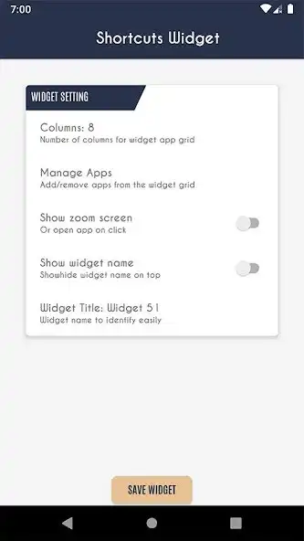 Play Shortcuts widget - Apps Folder Widget  and enjoy Shortcuts widget - Apps Folder Widget with UptoPlay