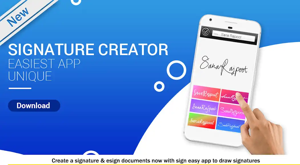 Play Signature Creator - Signature Maker - E Sign  and enjoy Signature Creator - Signature Maker - E Sign with UptoPlay