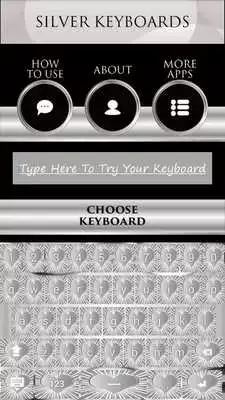 Play Silver Keyboards