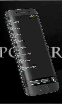 Play Silver PowerAmp Skin