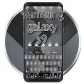 Free play online Silver Shine Keyboard For Galaxy S9 APK