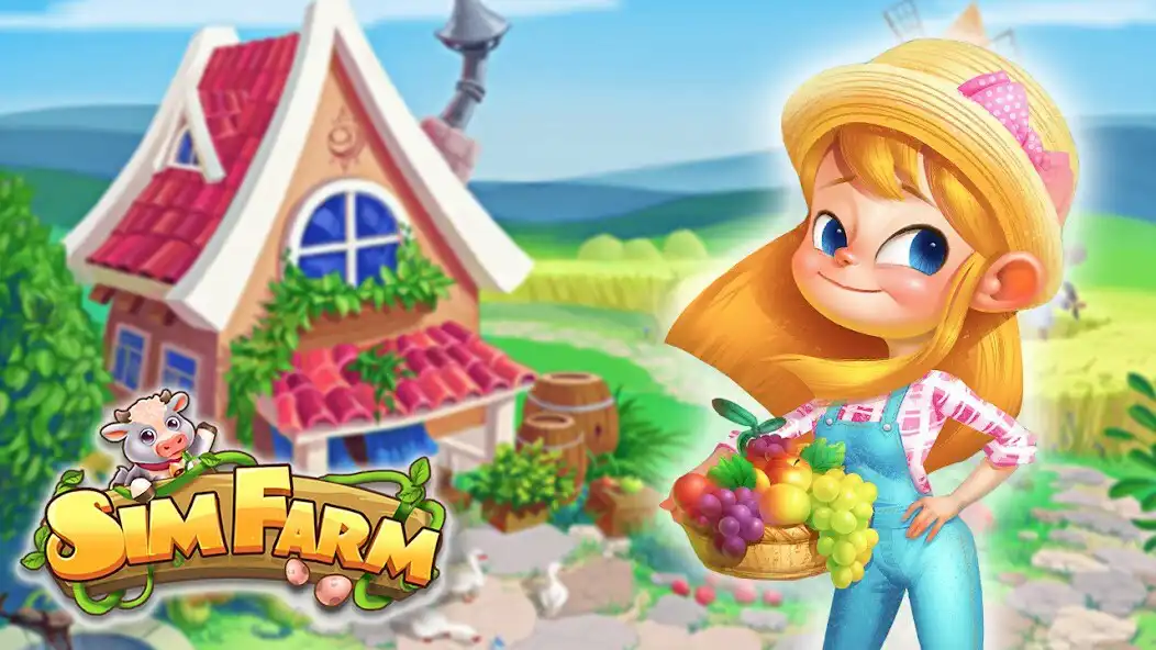 Play Sim Farm - Build Farm Town  and enjoy Sim Farm - Build Farm Town with UptoPlay