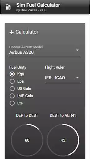 Play Sim Fuel Calculator - Free