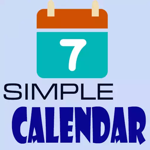 Free play online Simple Calendar APK