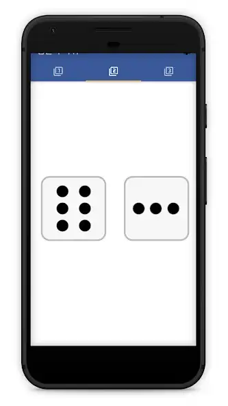 Play Simple Dice - funny 6 Dice as an online game Simple Dice - funny 6 Dice with UptoPlay