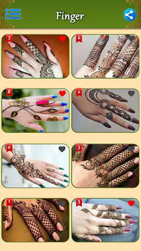 Play Simple Mehndi Design For 2021 - Arabic Hina Styles as an online game Simple Mehndi Design For 2021 - Arabic Hina Styles with UptoPlay