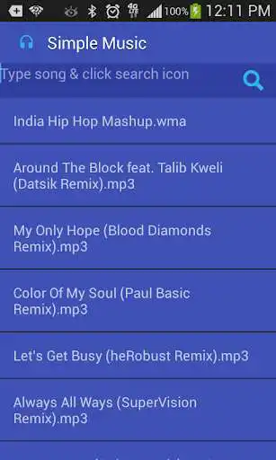 Play APK Simple Music  and enjoy Simple Music with UptoPlay com.joshbgold.simplemusicfree