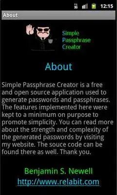 Play Simple Passphrase Creator