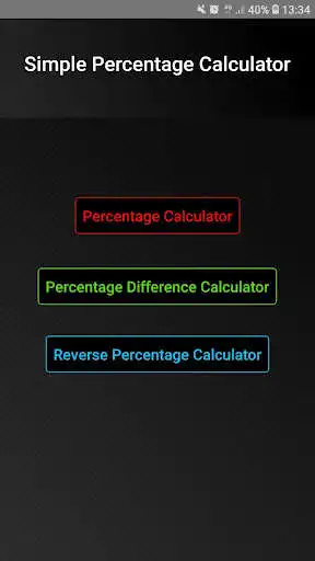 Play Simple Percentage Calculator