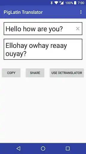 Play Simple Pig Latin Translator/Detranslator