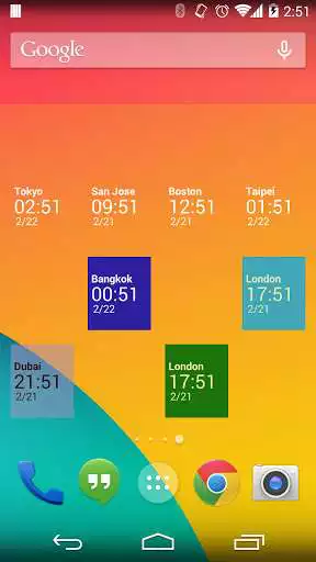 Play Simple World Clock Widget  and enjoy Simple World Clock Widget with UptoPlay