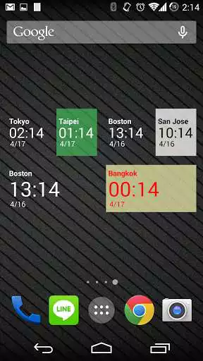 Play Simple World Clock Widget as an online game Simple World Clock Widget with UptoPlay