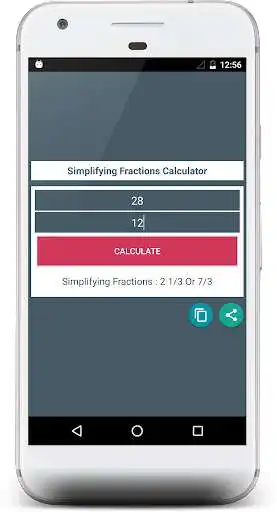 Play Simplify Fractions Calculator- Fraction Calculator as an online game Simplify Fractions Calculator- Fraction Calculator with UptoPlay