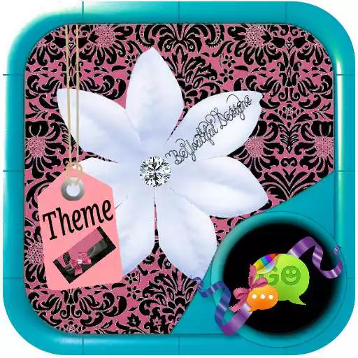 Free play online Simply Lovely GO SMS Pro Theme APK