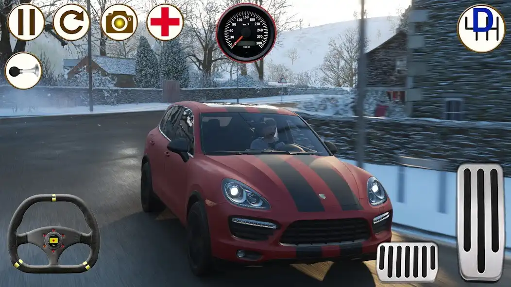 Play Simulator drive Cayenne Turbo  and enjoy Simulator drive Cayenne Turbo with UptoPlay