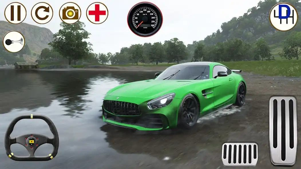 Play Simulator Drive Mercedes GTR  and enjoy Simulator Drive Mercedes GTR with UptoPlay