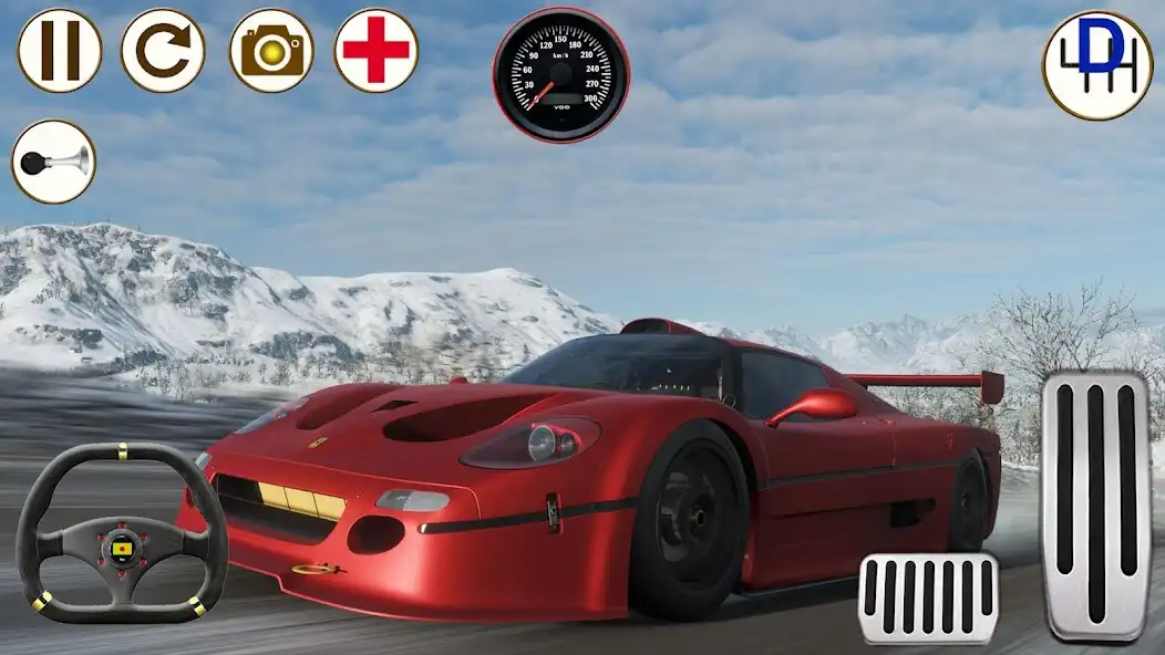 Play Simulator Driving Ferrari F50  and enjoy Simulator Driving Ferrari F50 with UptoPlay